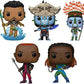 Funko POP Marvel Black Panther Wakanda Forever- Namor Attuma Namora Okoye and Nakia