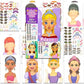 Disney Princess Hopper Ball for - 15 Inch Princess Bouncy Ball with Handle Plus and More