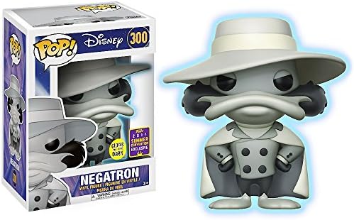 Funko Negatron Glow-in-Dark 2017 Summer Con POP Disney x Darkwing Duck Vinyl Figure 1
