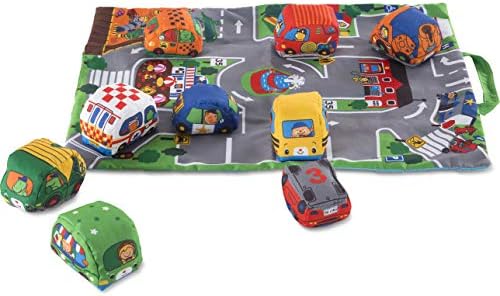 Melissa & Doug Melissa Dougi Take-Along Town K's Series Learning Play Mat 1 Theme