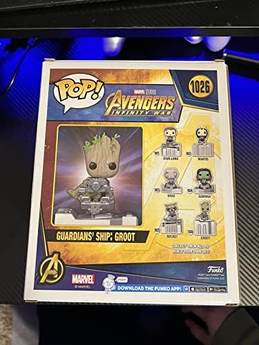 Funko Pop Deluxe Guardians' Ship Groot