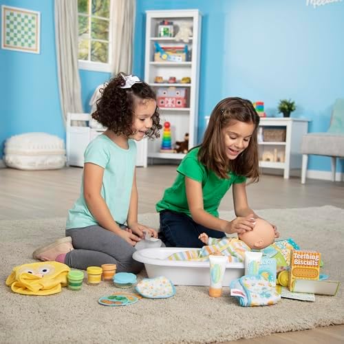 Melissa & Doug Melissa Doug Mine to Love Deluxe Baby Care 48 Pieces - Doll