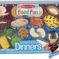 Melissa & Doug Melissa Dougi Combine Dine Dinners Food Fun Toy 1 Theme Compatible MD