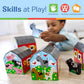 Melissa & Doug Melissa Doug Nesting and Sorting Barns and Animals With 6 Numbered Barns