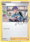 Pokemon Hop 133159 - Crown Zenith - Pokemon Trainer Autograph Card -Reverse Foil