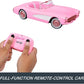 Barbie Hot Wheels RC Corvette from The Movie Full-Function Remote-Control Toy Car Holds 2 Doll