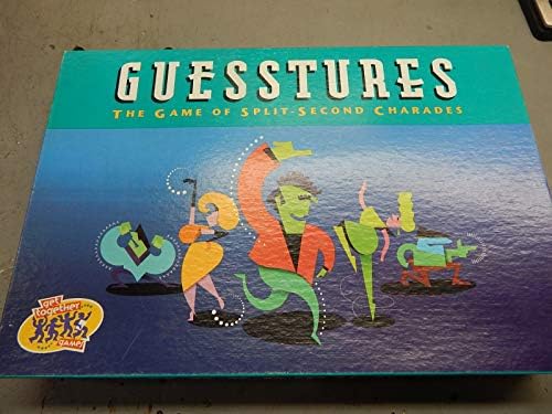 Hasbro Guesstures - The Game of Split-Second Charades First Edition