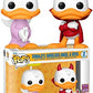 Funko Disney Pop Donald's Shoulder Angel Devil Vinyl Figure Set 2022 Wondrous Convention