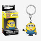 Funko Pop Keychain Minions The Rise of Gru - Pet Rock Otto Multicolor 2 inches