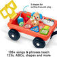 Fisher-Price Baby Toddler Toy Laugh Learn Pull Play Learning Wagon Musical Pull-Along