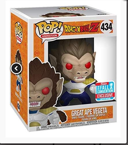 Funko NYCC 2018 - Funko POP Animation Dragonball Z - Great Ape Vegeta 6 Inch 434 - Shared