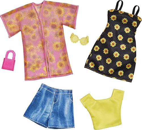 Barbie Fashions 2-Pack Clothing Set 2 Outfits Doll