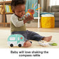 Fisher-Price S'more Fun Camping Gift Set 3 outdoor-themed baby toys and teether for