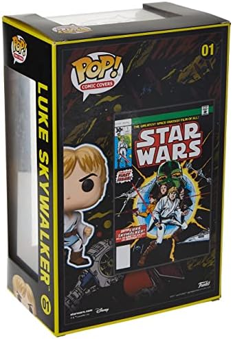 POP Funko POP Comic Book Cover - Star Wars - Luke Skywalker