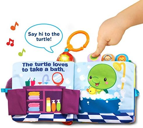 VTech Baby Peek and Play Baby Book Purple