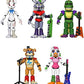 Funko Action Figures Set of 5 - Five Nights at Freddy's - Security Breach - Pizzaplex -
