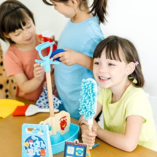Melissa & Doug Melissa Doug Blue's Clues You Clean-Up Time - Toddler Toy Cleaning Set