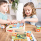 Melissa & Doug Melissa Doug National Parks Alphabet Animals 24-Piece Cube Puzzle