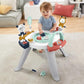 Fisher-Price Baby to Toddler Toy 3-in-1 Spin Sort Activity Center and Play Table with 10