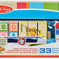 Melissa & Doug Melissa Doug PAW Patrol Wooden ABC Block Truck 33 Pieces - Sort And Stack Alphabet Blocks For Toddlers Vehicle
