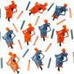 NERF Elite Ace SD-1 Party Pack 10 Blasters 20 Darts 8 Year Old Boys Girls Up Amazon