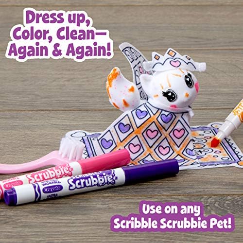 Crayola Scribble Scrubbie Pets Princess Playset Girls Boys