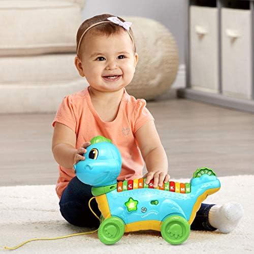 LeapFrog Lettersaurus Alphabet Pull Toy Teal