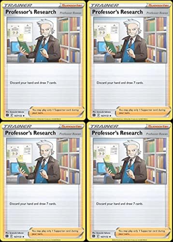 Pokemon Professor's Research Rowen 147172 - Brilliant Stars - Pokemon Trainer Card Lot Playset