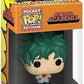 Funko Pop Keychain My Hero Academia - Deku in School Uniform Multicolor 2 inches