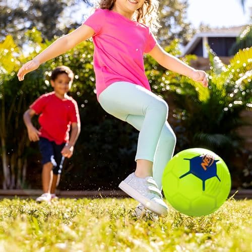 Nerf Foam Mini Soccer Ball - Proshot Youth Soft Mini Foam Soccer Ball - 7 Inch Indoor