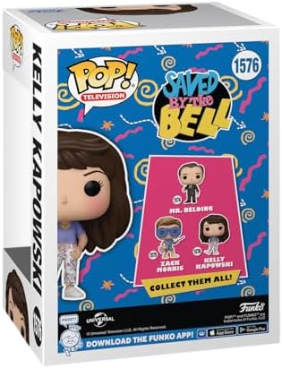 Funko Pop TV Saved by The Bell 30th Anniversary - Kelly Kapowski - Collectable Vinyl Figure