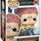 Funko Pop Animation Jujutsu Kaisen - Ryomen Sukuna Tearing Shirt Multicolor Vinyl Figure