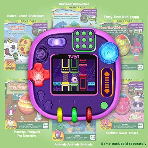 LeapFrog Rockit Twist Handheld Learning Game System Purple