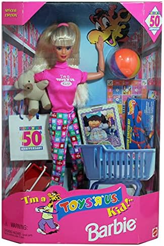 Barbie 18895 1997 R Us 50th Anniversary Doll
