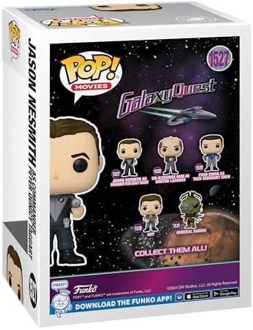 Funko Pop Movies Galaxy Quest - Jason Nesmith As Commander Peter Quincy Taggart - Collectable Vinyl Figure