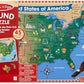 Melissa & Doug Melissa Doug USA Map Sound Puzzle - Wooden Puzzle With Sound Effects 40 pcs