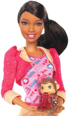 Barbie I Can Be Zoo Keeper African-American Doll