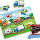 Melissa & Doug Melissa Doug Vehicles Theme Peg Puzzle