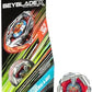 Beyblade X Steel Samurai 4-80T Booster Pack Set with Balance Type Right-Spinning Top