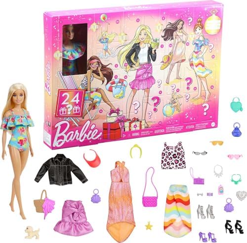 Barbie Cutie Reveal Advent Calendar Doll