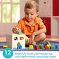 Melissa & Doug Melissa Doug Geometric Stacker - Wooden Educational Toy Wooden Shape