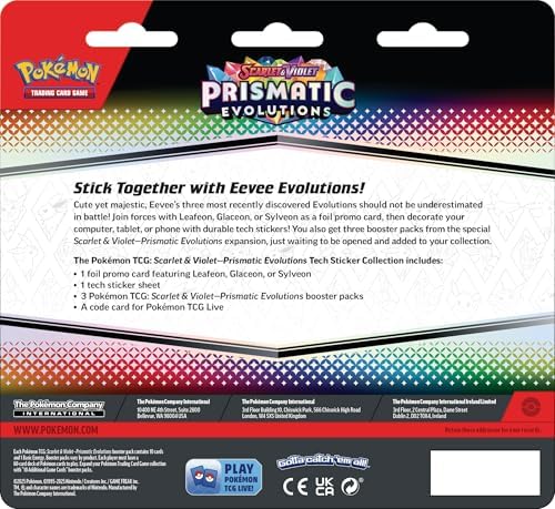 Pokemon TCG Scarlet Violet Tech Sticker Collection - Sylveon