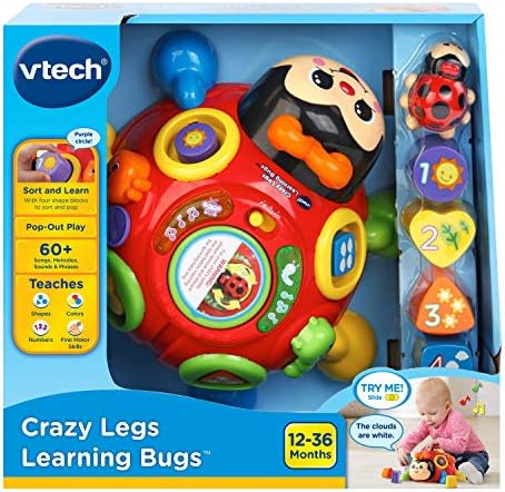 VTech Crazy Legs Learning Bugs Pink