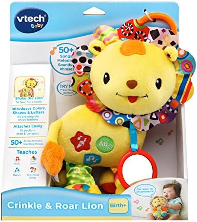 VTech Crinkle and Roar Lion Yellow