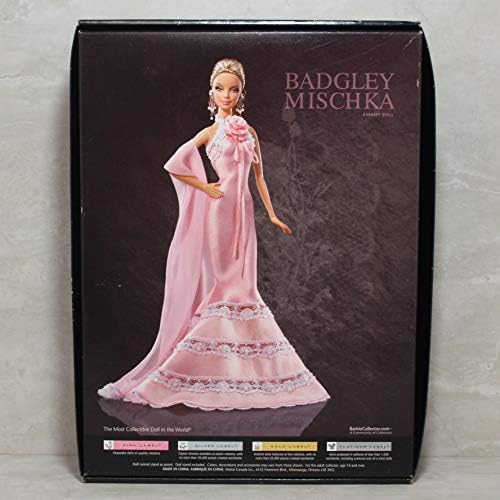 Mattel BARBIE DESIGNER COLLECTON GOLD LABEL - Badgley Mischka BARBIE DOLL