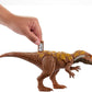Mattel Jurassic World Wild Roar Dinosaur Toy with Sound Attack Move Megalosaurus Posable