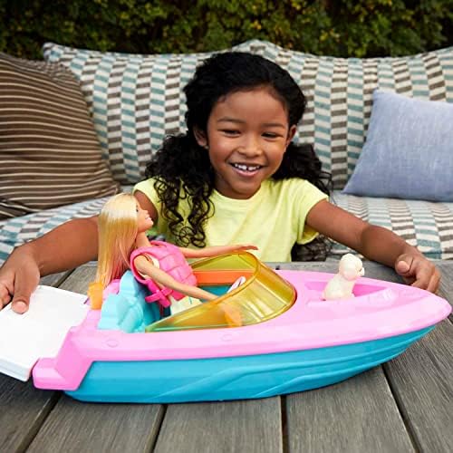 Barbie Doll Toy Boat Playset