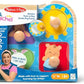 Melissa & Doug Melissa Doug Ms. Rachela Wooden Peek-a-Boo Jumbo Peg Puzzle