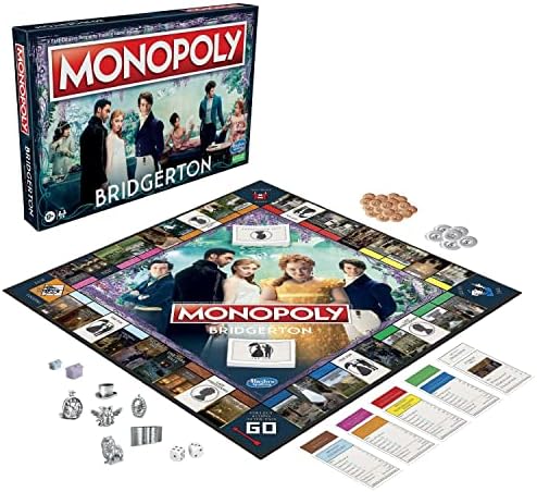 Hasbro Monopoly Bridgerton Edition White.