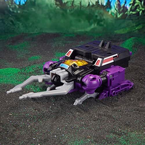 Transformers Legacy Evolution Deluxe Shrapnel Toy 5.5-inch Action Figure for Boys and